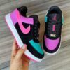 NIKE FOR ONE DAMA - NEGRO FUSIA AZUL