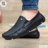 MOCASIN  TEJIDO 💯CUERO ENCERADO - Negro