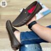 MOCASIN  TEJIDO 💯CUERO ENCERADO - cafe
